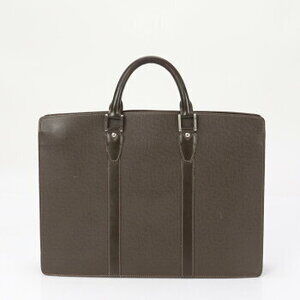 Louis Vuitton Taiga Leather Porte Document Rosan Leather Business Bag Briefcase